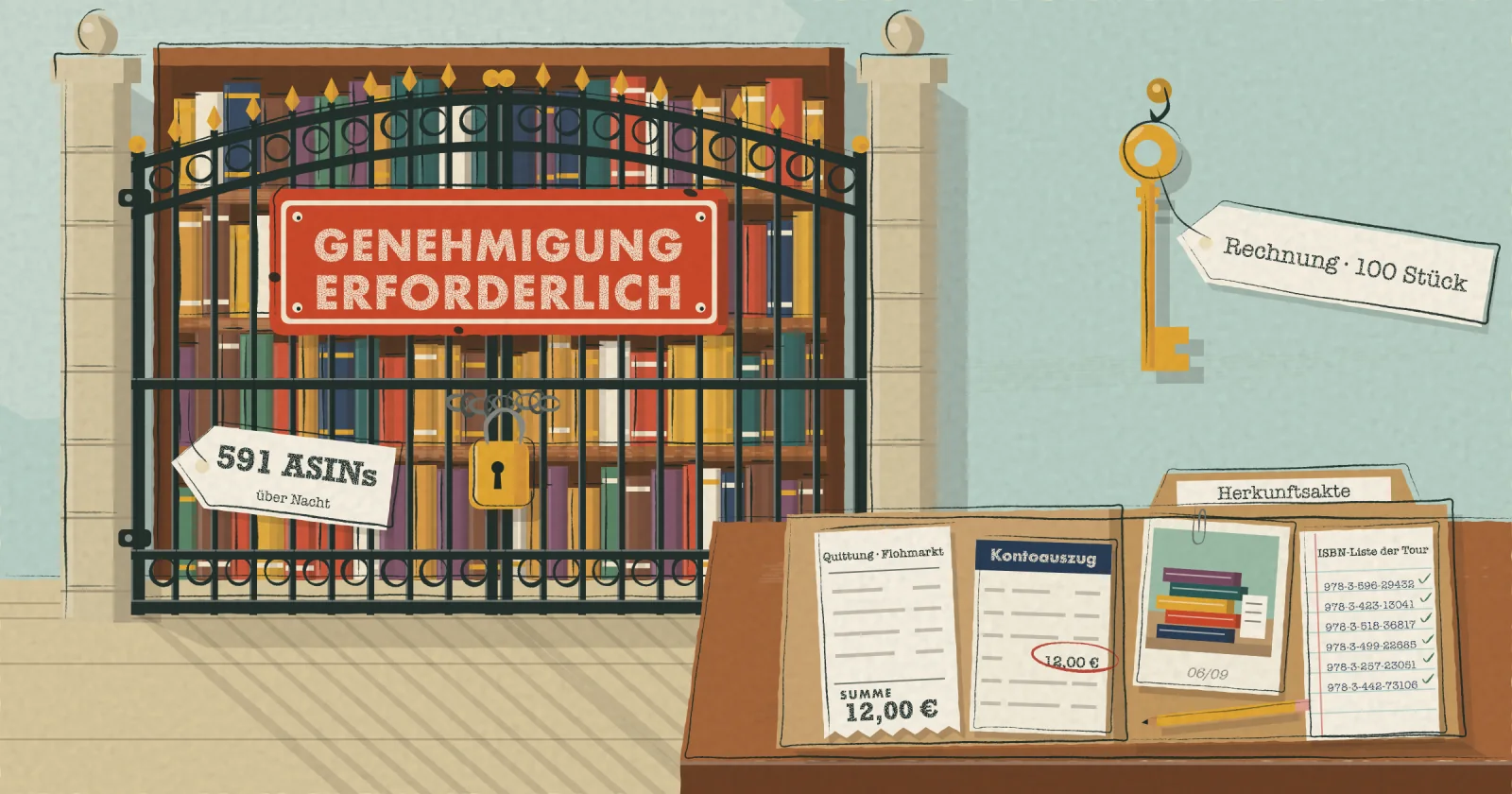 Bücher bei Amazon eingeschränkt: Freischaltung 2026